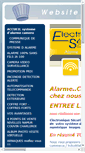 Mobile Screenshot of electroniquesecurite.be